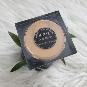 TASH Cosmetics High Definition Matte Loose Powder Deep Tan #04